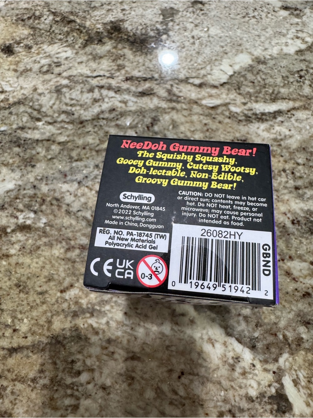 Nee Doh Gummy Bear Groovy Grape - Picture 7 of 7